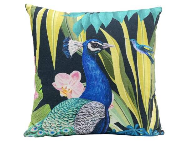 Μαξιλάρι Floral Peacock Πολύχρωμο 40x12x40 εκ. - Πολύχρωμο