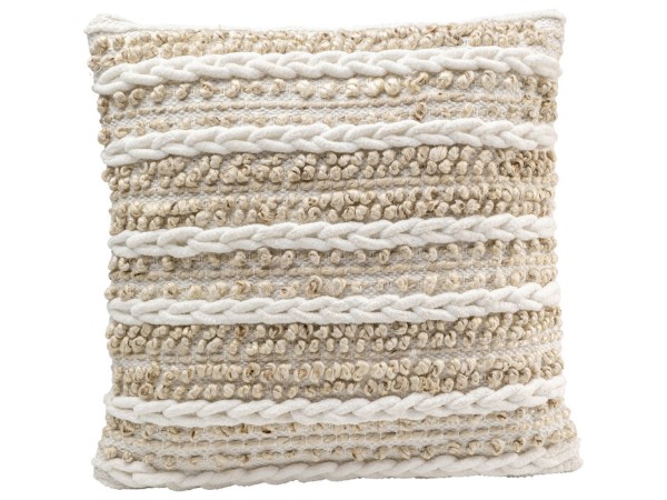 Cushion Loop Knit Beige 45x45cm - Μπεζ