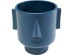 Vase Faccia Blue 12cm - Μπλε