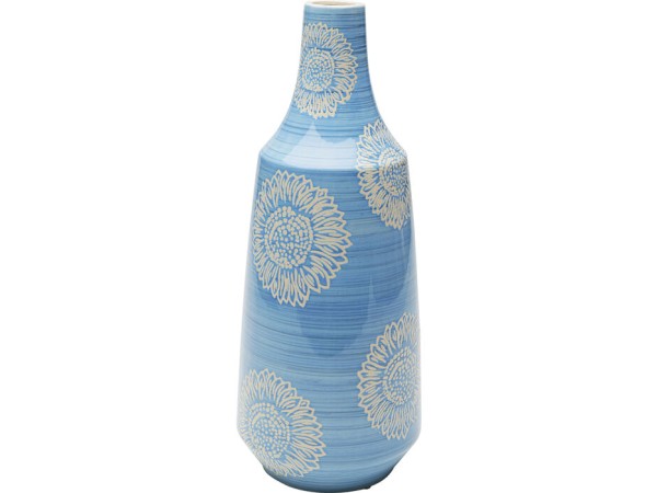 Vase Big Bloom Blue 47cm - Μπλε