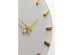 Wall Clock John Grey Ø40cm - Γκρι