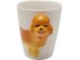 Mug Funny Animal Poodle 11cm - Πολύχρωμο