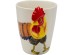 Mug Funny Animal Rooster 12cm - Πολύχρωμο