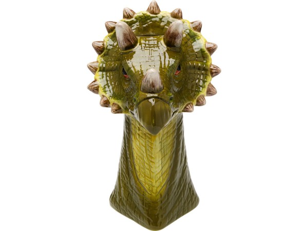 Vase Funny Animal Dino 33cm - Πράσινο