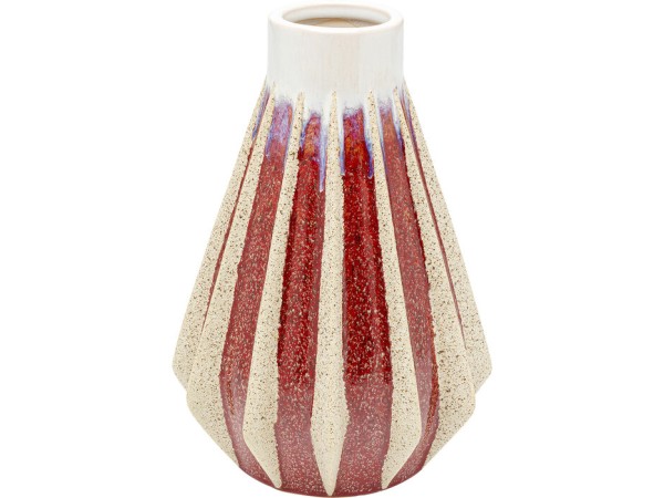 Vase Tic Tac Red 24cm - Κόκκινο