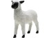 Διακοσμητικό Επιτραπέζιο Happy Sheep Wool Λευκό 28*29.5*10εκ. - Λευκό