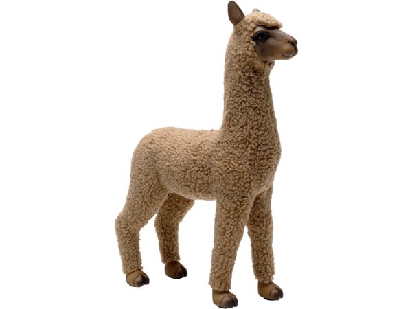 Διακοσμητικό Επιτραπέζιο Happy Alpaca Καφέ 38*26*9.2εκ. - Καφέ