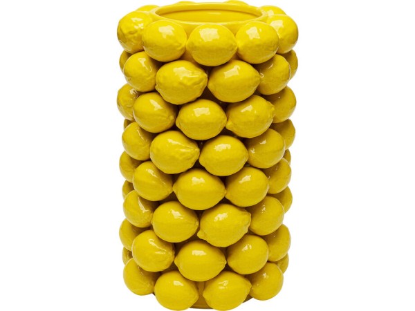 Vase Lemon Juice 43cm - Κίτρινο