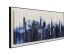 Πίνακας Καμβάς Shadow Skyline Μπλε 160x4x60εκ. - Μπλε