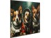 Glass Picture Astronauts Dogs 80x60cm - Πολύχρωμο