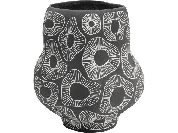 Βάζο Anemone Κεραμικό Γκρι 29.5x23.5x32.5εκ. - Γκρι