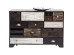 Συρταρίερα Finca 14 Drawers 114x35x80εκ - Μαύρο