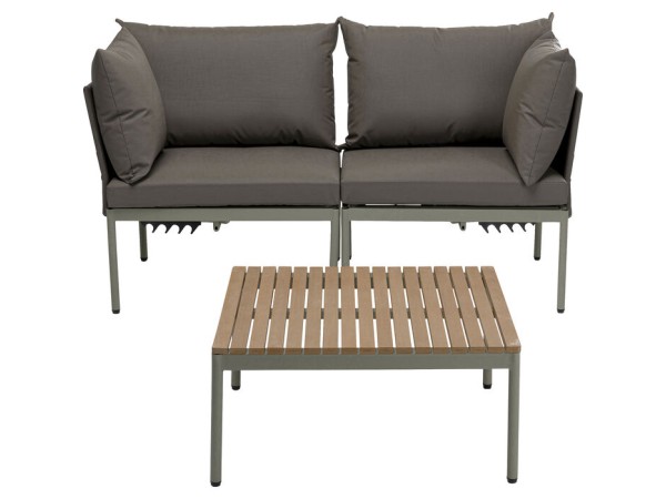 Outdoor Sofa Set Happy Day - Γκρι