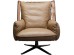 Swivel Armchair Paradiso Brown - Καφέ