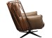 Swivel Armchair Paradiso Brown - Καφέ