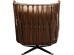 Swivel Armchair Paradiso Brown - Καφέ