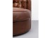 Swivel Armchair Music Hall Leather Brown - Καφέ