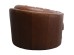 Swivel Armchair Music Hall Leather Brown - Καφέ