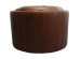 Swivel Armchair Music Hall Leather Brown - Καφέ