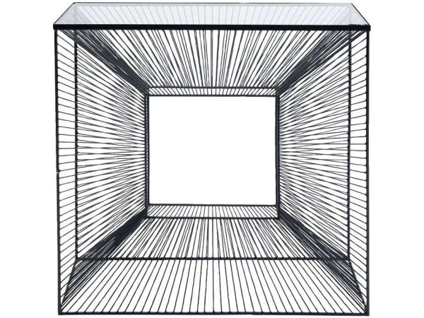 Κονσόλα Dimension Μαύρη 81x35.5 εκ. 81x35.5x81εκ - Μαύρο