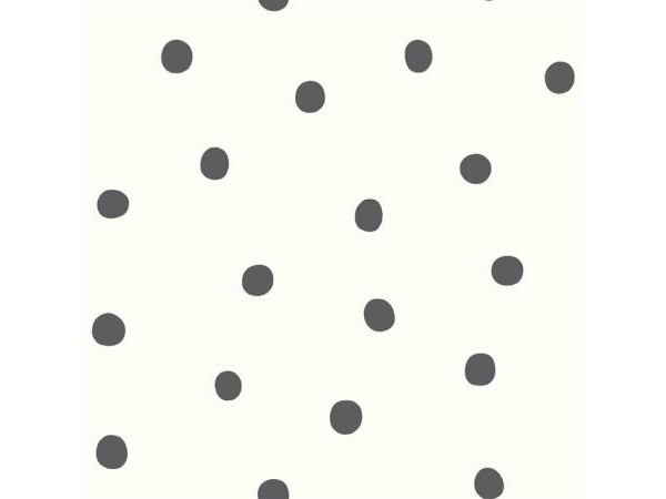 Αυτοκόλλητη Ταπετσαρία  Black Dots Peel KAL.RMK9010