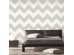 Αυτοκόλλητη Ταπετσαρία Grey Large Chevron Peel KAL.RMK9075