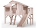 Υπερυψωμένο κρεβάτι Treehouse Bed tower with slide 